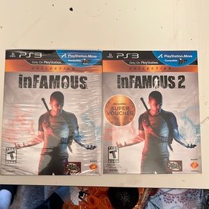Infamous 1 and 2. PS3